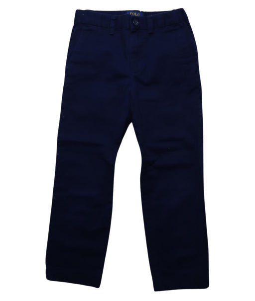 A Navy Dress Pants from Polo Ralph Lauren in size 5T for boy. (Front View)