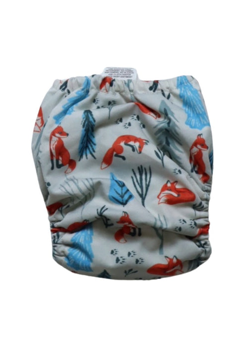 A Multicolour Cloth Diapers from Thirsties in size O/S for boy. (Front View)