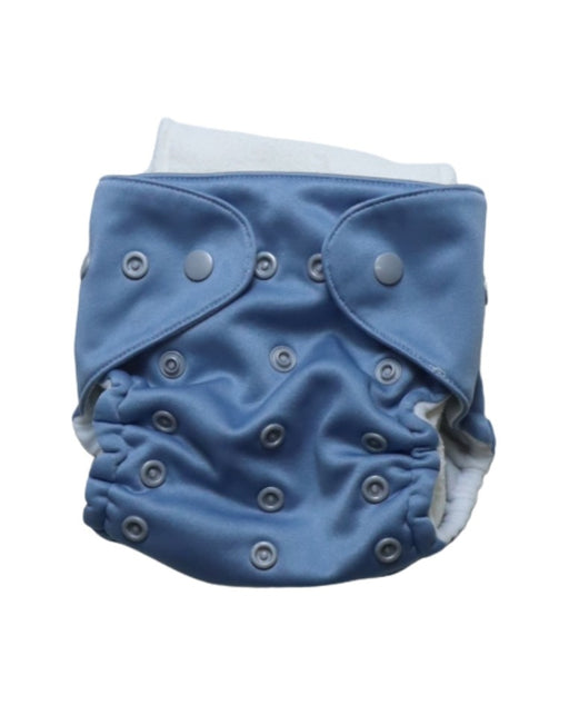 A Blue Cloth Diapers from Baby BeeHinds in size O/S for neutral. (Front View)