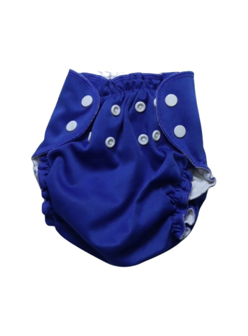 A Blue Cloth Diapers from Apple Cheeks in size 6-12M for neutral. (Front View)