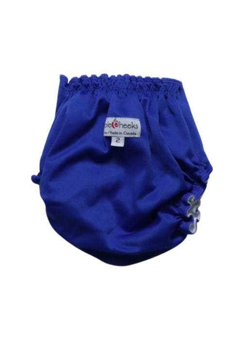 A Blue Cloth Diapers from Apple Cheeks in size 6-12M for neutral. (Back View)