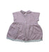 A Pink Short Sleeve Dresses from Bebe Organic in size 6-12M for girl. (Back View)