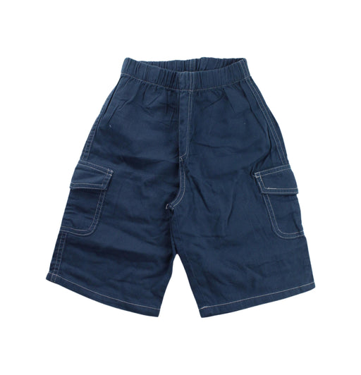 A Blue Shorts from City Threads in size 5T for boy. (Front View)