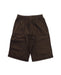 A Brown Shorts from City Threads in size 5T for boy. (Front View)