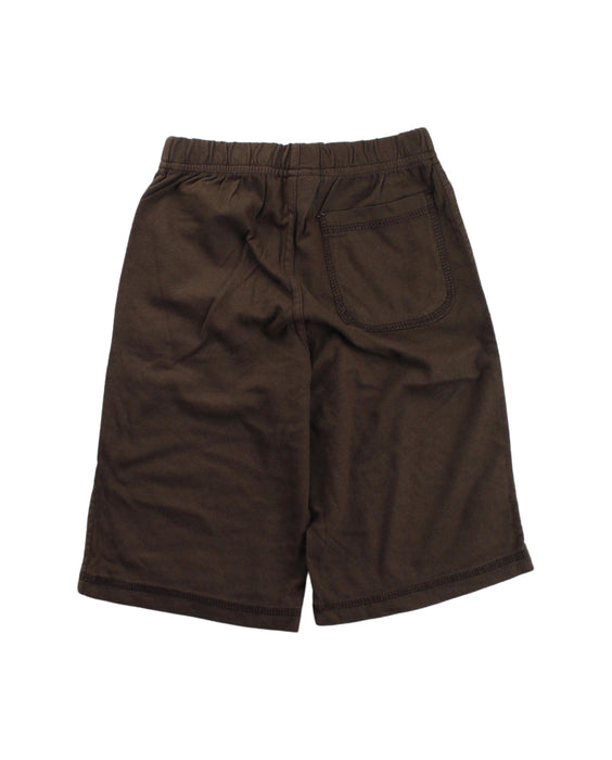 A Brown Shorts from City Threads in size 5T for boy. (Back View)