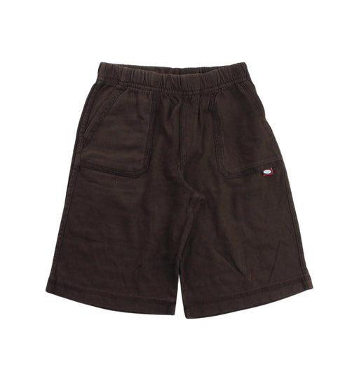 A Brown Shorts from City Threads in size 4T for boy. (Front View)