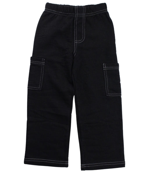 A Black Casual Pants from City Threads in size 4T for boy. (Front View)