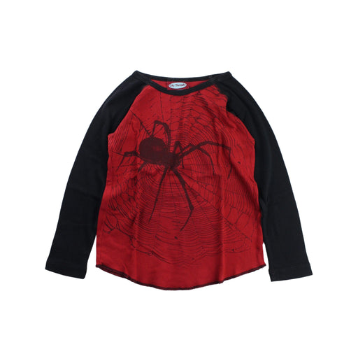 A Black Long Sleeve T Shirts from City Threads in size 4T for boy. (Front View)