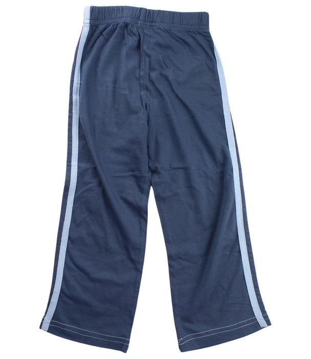 A Blue Sweatpants from City Threads in size 4T for boy. (Back View)