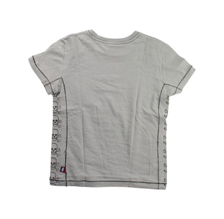 A Grey Short Sleeve T Shirts from City Threads in size 4T for boy. (Back View)