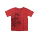 A Red Short Sleeve T Shirts from City Threads in size 4T for boy. (Front View)