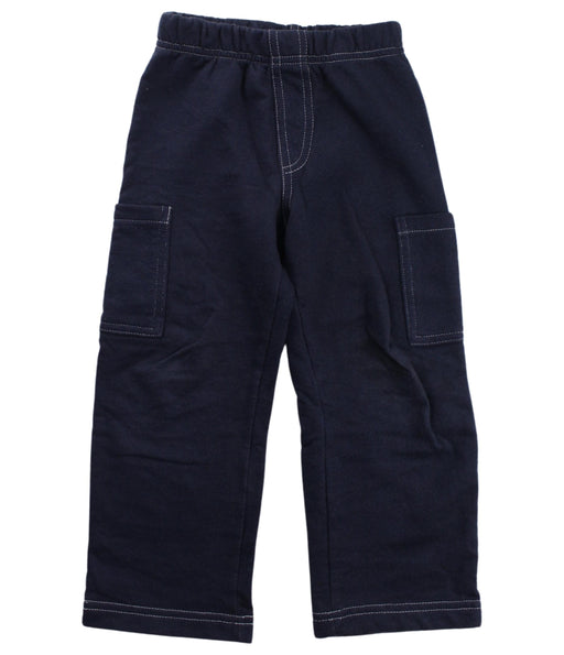 A Blue Casual Pants from City Threads in size 4T for boy. (Front View)