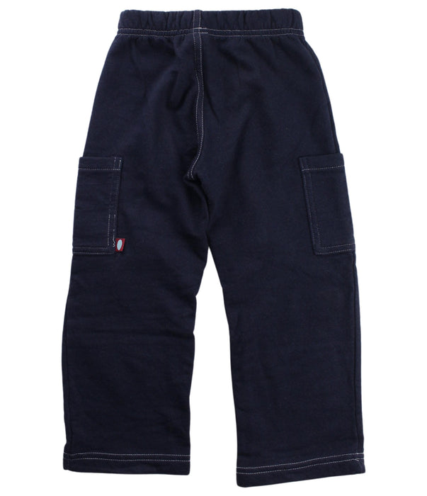 A Blue Casual Pants from City Threads in size 4T for boy. (Back View)