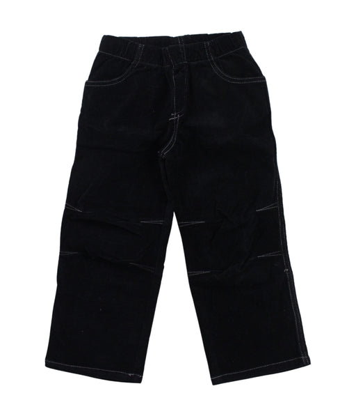 A Black Casual Pants from City Threads in size 4T for boy. (Front View)