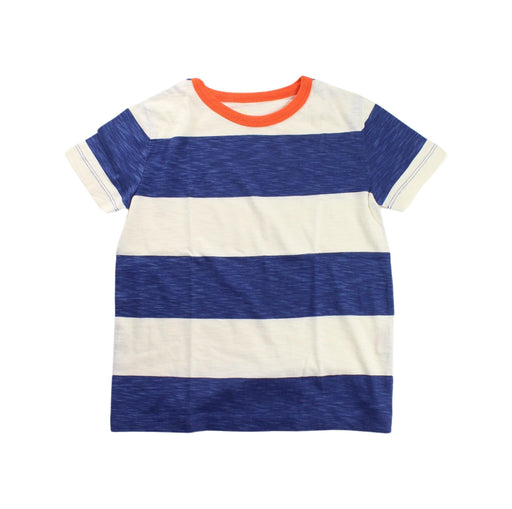 A Blue Short Sleeve T Shirts from Boden in size 4T for boy. (Front View)