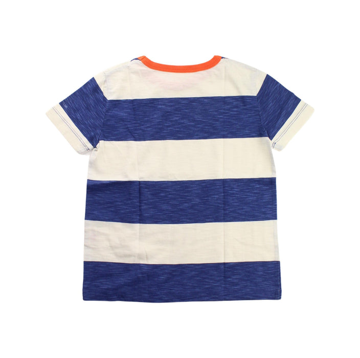 A Blue Short Sleeve T Shirts from Boden in size 4T for boy. (Back View)