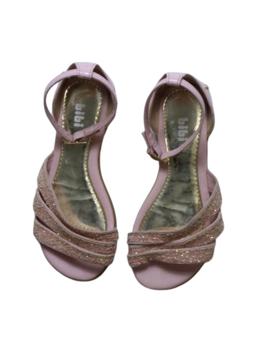 A Pink Sandals from Bibi in size 6T for girl. (Back View)