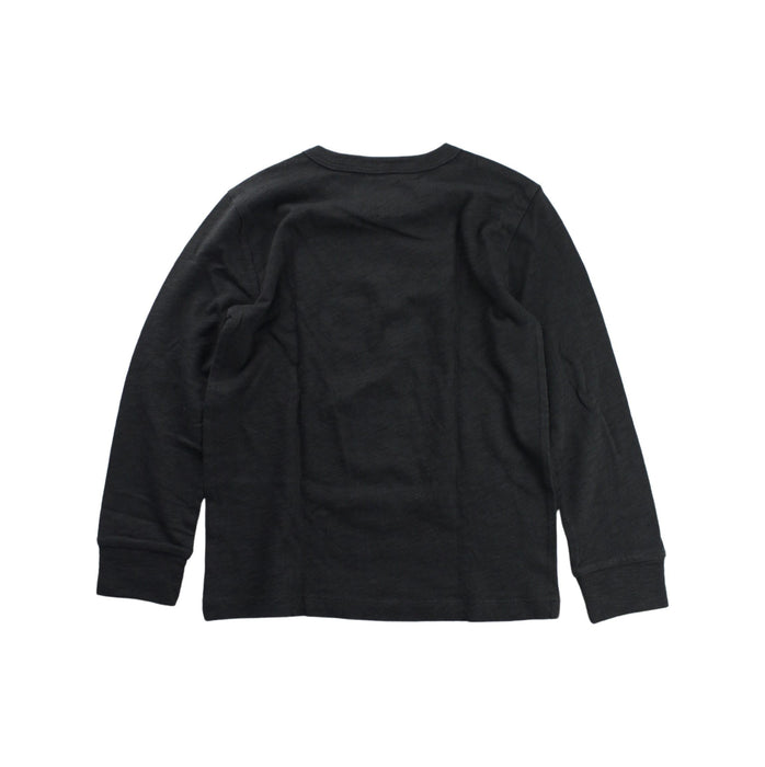 A Black Crewneck Sweatshirts from Crewcuts in size 4T for boy. (Back View)