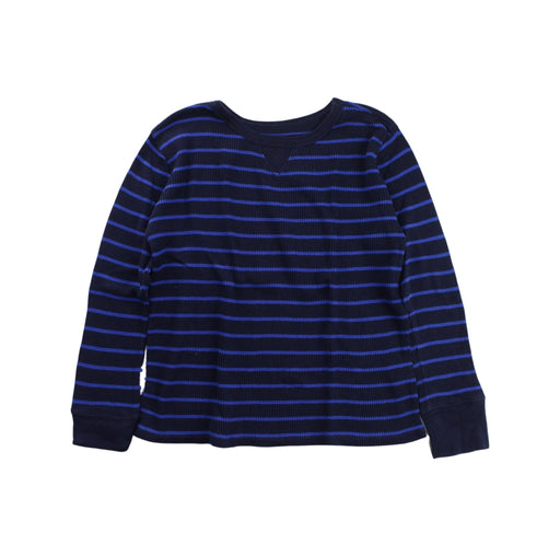 A Blue Crewneck Sweatshirts from Crewcuts in size 4T for boy. (Front View)