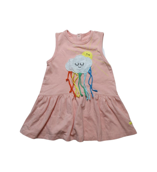 A Multicolour Sleeveless Dresses from The Bonnie Mob in size 12-18M for girl. (Front View)