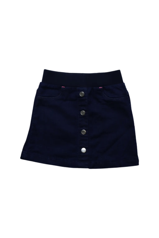 A Navy Short Skirts from Petit Bateau in size 5T for girl. (Front View)