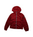 A Red Lightweight Jackets from Moncler in size 10Y for neutral. (Front View)