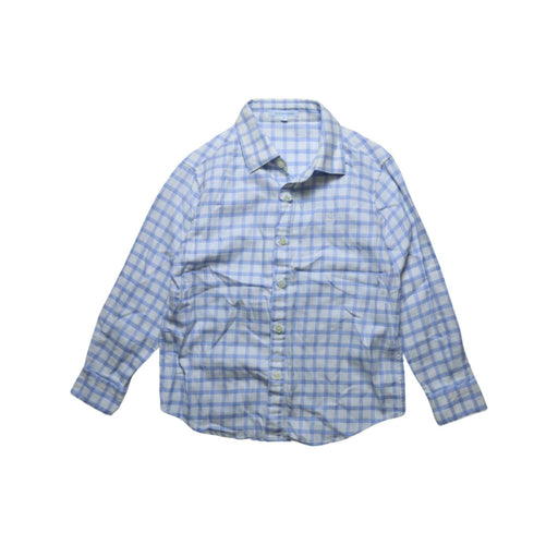 A Blue Long Sleeve Shirts from Nicholas & Bears in size 8Y for boy. (Front View)