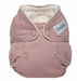A Pink Cloth Diapers from GroVia in size Newborn for girl. (Front View)