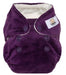 A Purple Cloth Diapers from GroVia in size Newborn for girl. (Front View)
