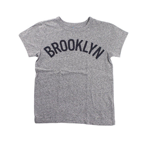 A Grey Short Sleeve T Shirts from Crewcuts in size 4T for boy. (Front View)