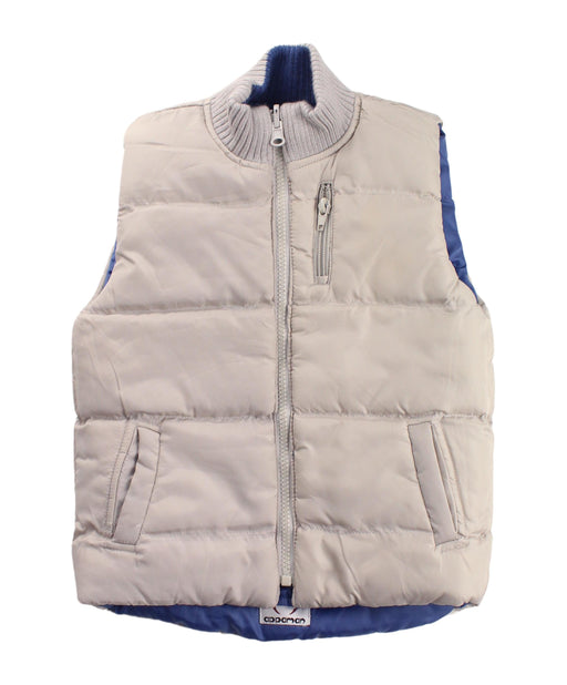 A Blue Outerwear Vests from Appaman in size 3T for boy. (Front View)