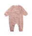 A Pink Long Sleeve Jumpsuits from Bonton in size 2T for girl. (Front View)
