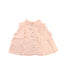 A Peach Sleeveless Tops from Bonton in size 12-18M for girl. (Back View)