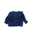 A Blue Long Sleeve Tops from Bonton in size 12-18M for girl. (Back View)