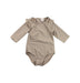 A Beige Swimsuits from Les Petits Dores in size 12-18M for girl. (Front View)