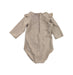 A Beige Swimsuits from Les Petits Dores in size 12-18M for girl. (Back View)