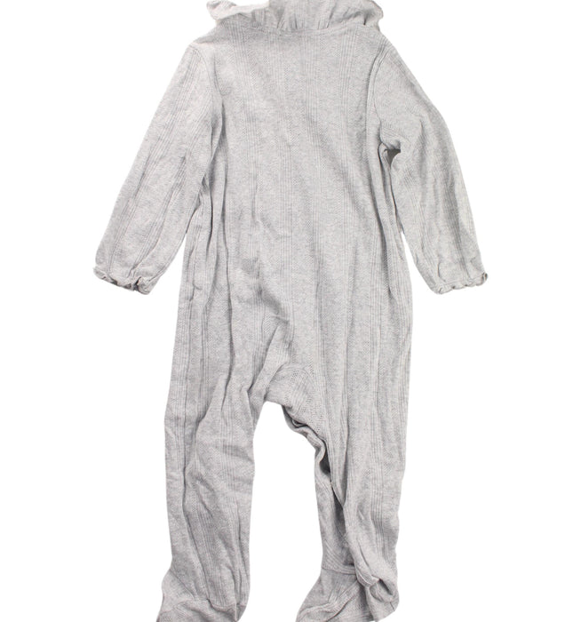 A Grey Onesies from Natalys in size 12-18M for girl. (Back View)