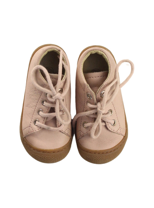 A Pink Sneakers from Naturino in size 12-18M for boy. (Back View)