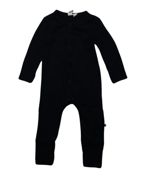 A Black Long Sleeve Jumpsuits from Kyte Baby in size 6-12M for neutral. (Front View)