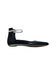 A Black Flats from Melissa in size 13Y for women. (Front View)