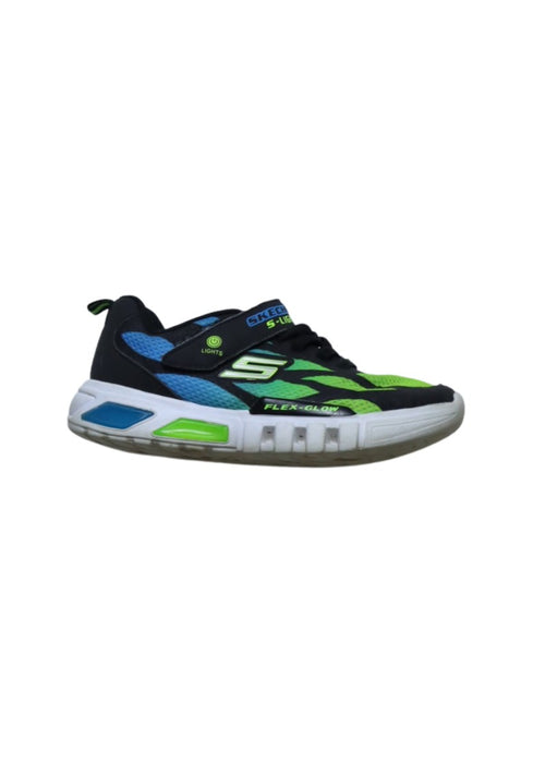 A Multicolour Sneakers from Skechers in size 7Y for boy. (Front View)