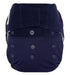 A Navy Cloth Diapers from GroVia in size O/S for neutral. (Front View)