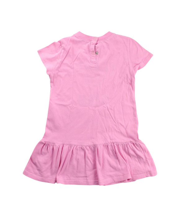 A Pink Short Sleeve Dresses from MSGM in size 2T for girl. (Back View)