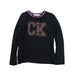 A Black Long Sleeve T Shirts from Calvin Klein in size 6T for neutral. (Front View)