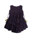 A Purple Sleeveless Dresses from Velveteen in size 2T for girl. (Front View)