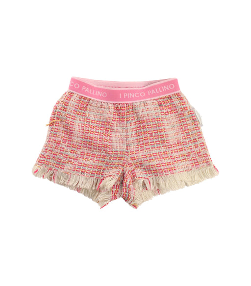A Pink Shorts from I Pinco Pallino in size 2T for girl. (Front View)