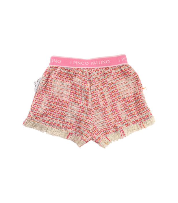 A Pink Shorts from I Pinco Pallino in size 2T for girl. (Back View)