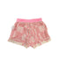 A Pink Shorts from I Pinco Pallino in size 2T for girl. (Back View)