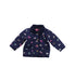 A Blue Puffer/Quilted Jackets from Joules in size 6-12M for boy. (Front View)