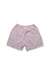 A Pink Shorts from Petit Bateau in size 8Y for girl. (Back View)